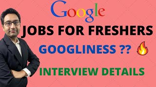 Jobs for freshers in google  Googliness  Google interview questions for freshers [upl. by Janela]