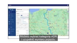 Wyznaczanie trasy z uwzględnieniem atrybutów ciężarowych [upl. by Isyak]