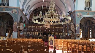 Sacred moment in St Georges church in Paralimni Cyprus 🇨🇾 Meditation time [upl. by Atiuqes]