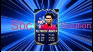 England Sbc Alexander Arnold Madfut 22 Sbc Solution [upl. by Zaria51]