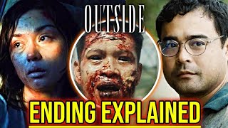 Outside 2024 Zombie Outbreak Movie Analysis amp Ending Explained  Will There Be A Outside 2 [upl. by Murdocca]