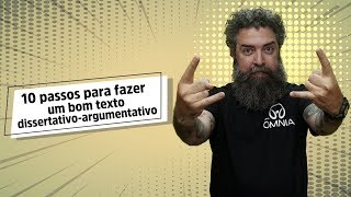 10 Passos para Fazer um bom Texto DissertativoArgumentativo  Brasil Escola [upl. by Zurek963]