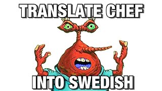 Translate CHEF Into Swedish [upl. by Portwin]