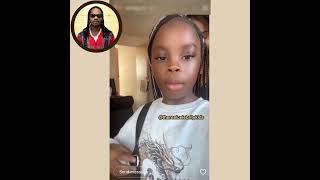 Naira marley’s daughter singing her dads song [upl. by Abisha]