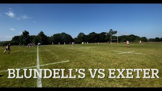 Blundell’s vs Exeter School 2nd XV [upl. by Alyss]