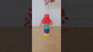 Reverse video🍊🍊🍊Colored beads reverse theworldinslowmotion [upl. by Codel]