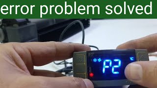 how to solve p2 error in dixell controller  dixell controller p2 error zkmultitech [upl. by Farand893]