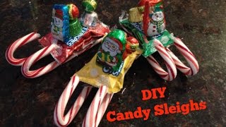 DIY Candy Sleighs  Cheap and Easy [upl. by Adela]