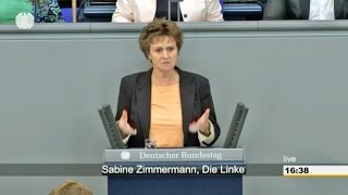 Sabine Zimmermann DIE LINKE Fachkräfte Wer Nachwuchs will muss ausbilden und anständig entlohnen [upl. by Teressa266]