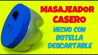 Como Hacer Un MASAJEADOR ELÉCTRICO CASERO para Espalda Pies Maquina para Dar Masajes 2024 [upl. by Wescott]