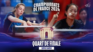 CHASSELIN Pauline vs LIU YuHua  14  FRANCE [upl. by Nitneuq]