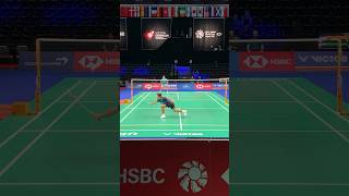 Badminton Denmark Open 2023 Ginting vs Popov Badminton Rally badminton denmarkopen ginting [upl. by Yerffej]