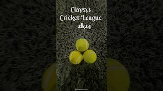 CLAYSYS Cricket League cricket indiacricket ipl sachintendulkar viratkohli ipl2024 bowler [upl. by Molton]