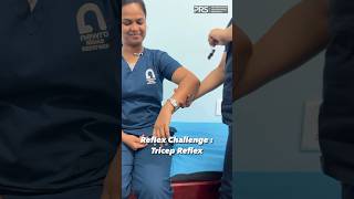 Tricep reflex testing reflexes shorts [upl. by Algie]