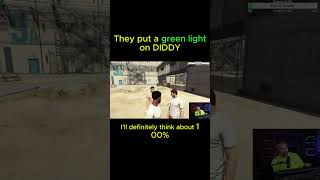 Diddy got the GREENLIGHT in PRISON diddy prison gtav rp fivem [upl. by Aileek]