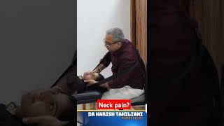 Neck pain chiropracticcare harishphysiotherapy massage alternativemedicine shorts [upl. by Sieber]