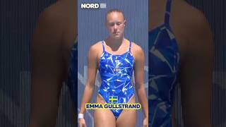 Watch Emma Gullstrands Stunning Dive That Wowed Everyone [upl. by Domenic]