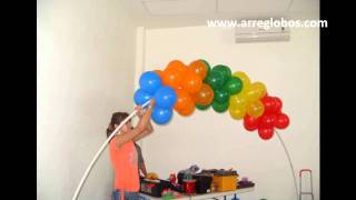 decoracion con globos plaza sesamo [upl. by Ecerehs]