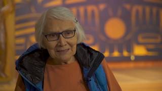 Haida Weaver Delores Churchill Shares Stories on Basketry [upl. by Acirre]