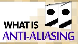 What is AntiAliasing  AntiAliasing in Computer Graphics  AntiAliasing Filter  Multimedia [upl. by Yejus]