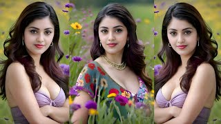 4k indian female models photoshoot  indian top models female  23 [upl. by Haldes]