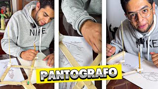 Como hacer un Pantografo La maquina amplificadora de Dibujos [upl. by Scarlet]