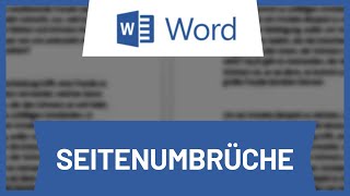 Word Seitenumbruch einfügen  entfernen • Tutorial [upl. by Hashimoto]