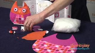 American Girl Crafts Owls Sew and Stuff Kit from EKSuccess Brands [upl. by Celik]