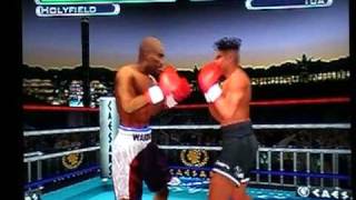 Knockout kings 2001 Evander hoilfield vs David tua part 1 [upl. by Kano]