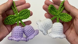 Flores Campana Tejidas a Crochet💜Mayelin Ros [upl. by Verla894]