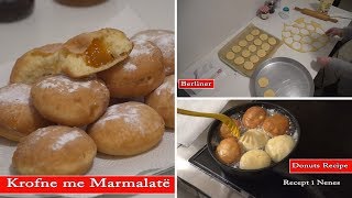 Krofne Receta Orginal Berliner Recipe [upl. by Tristram]