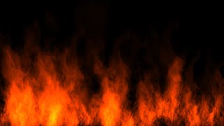 Burning Fire Overlay 4k Orange Fire Background Video Effects [upl. by Fenton924]