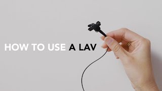 How To Use A Lavalier Mic  HowTo Guide [upl. by Latimer]