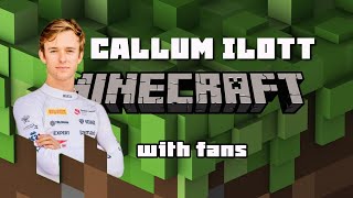 Callum Ilott plays MINECRAFT with fans [upl. by Wiebmer861]