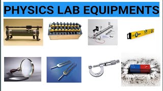 Important Basic Physics Lab Equipments  Physics Lab Apparatus  Class 10 11 12 Junior Lab [upl. by Panchito]