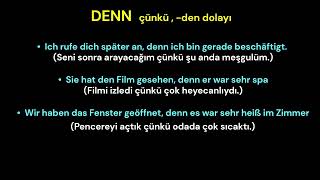 DENN çünkü [upl. by Nnaik]