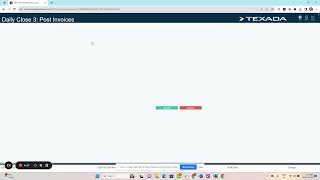 How to Complete Daily Close 3 Post Invoices [upl. by Ethelin]