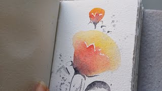 watercolor Journal page8 [upl. by Gomez79]