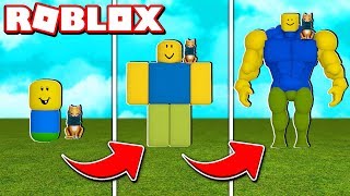 DE NOOB a SÚPER NOOB en ROBLOX   Roblox Noob Simulator 2019 [upl. by Aneekahs]