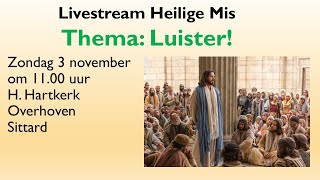 Livestream Eucharistieviering 03112024 [upl. by Ylelhsa965]