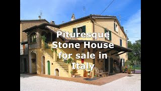 Pituresque Stone House for sale in Italy  258000 Euro [upl. by Adnamma]