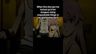 Yuno Gasai is Obsessed With Yukiteru Amano  Mirai NikkiFuture Diary anime [upl. by Caia]