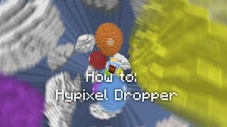 How to complete each Dropper map  Hypixel Dropper Tutorial  theboyjjmc [upl. by Rol]