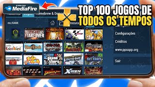 TOP 100 MELHORES JOGOS DE TODOS OS TEMPOS PARA PPSSPPPSP ANDROID EM 2024 [upl. by Ative486]