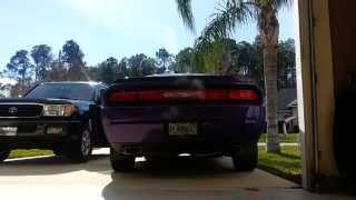 2013 Challenger RT stock exhaust [upl. by Lemraj]