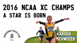 Crazy Finish Shocking Victory Karissa Schweizer wins NCAA XC Championship [upl. by Ahsias]