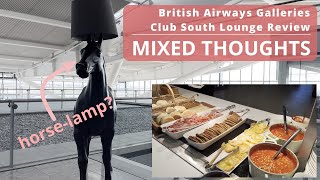 British Airways Galleries Club South Lounge Heathrow Terminal 5  Lounge Review  4K [upl. by Misty]