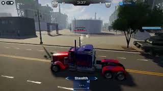 Playing as an Autobot in 🎮 BETA Transformers Crossfire [upl. by Levram]