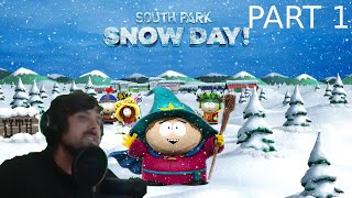 Forsen plays South Park Snow Day with chat part 1 [upl. by Pauletta]