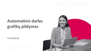 Automatinis darbo grafikų pildymas  SofteraPAYROLL instrukcija [upl. by Bayard]